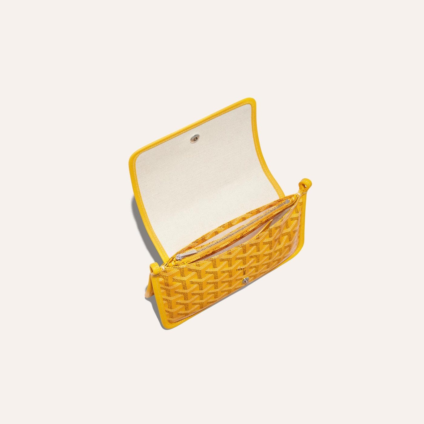 Goyard Plumet Pocket Wallet Yellow - Image 4